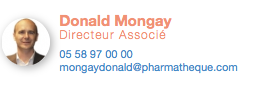 Donald Mongay, Directeur Associé, Pharmatheque, transactions de pharmacies