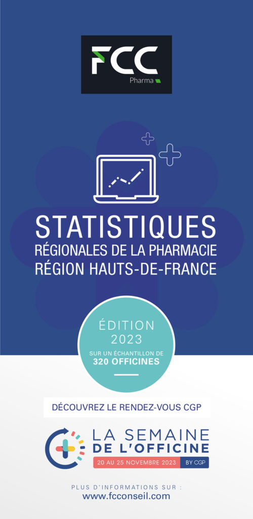 STATISTIQUESRÉGIONALES DE LA PHARMACIE RÉGION HAUTS-DE-FRANCE 2023